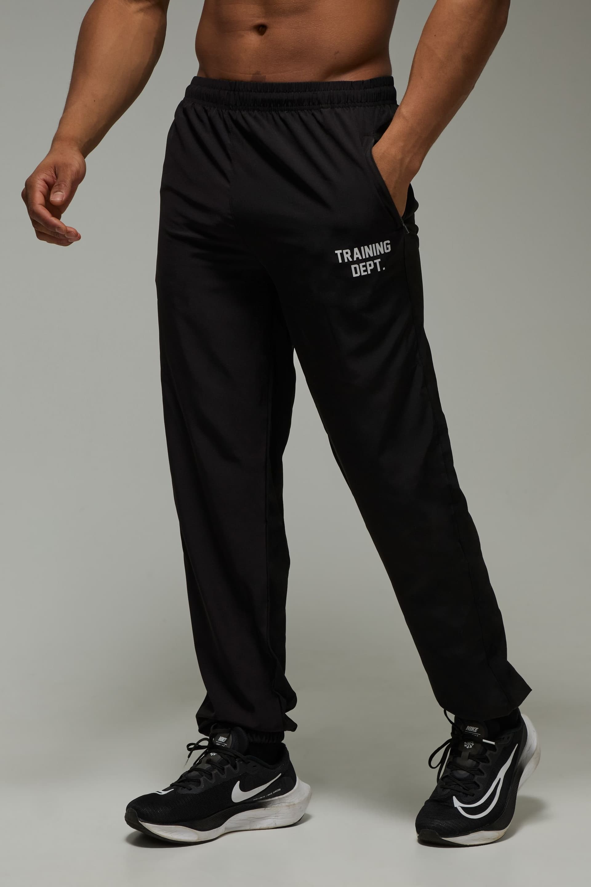 Training Dept. Training Dept. Men's Training Dept Oversized Stretch Woven Jogger in Black