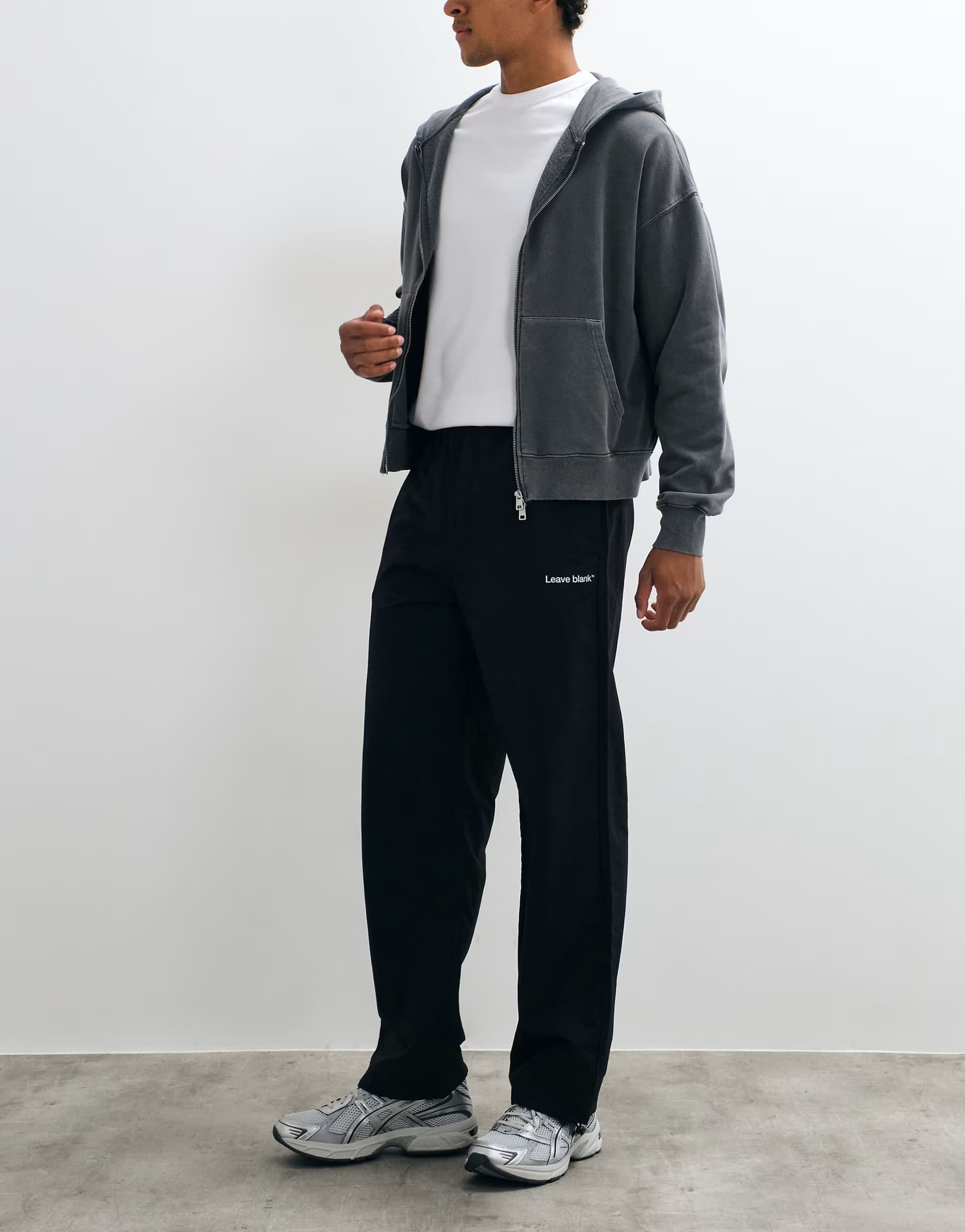 ASOS ONLY & SONS loose fit trousers in black onyx