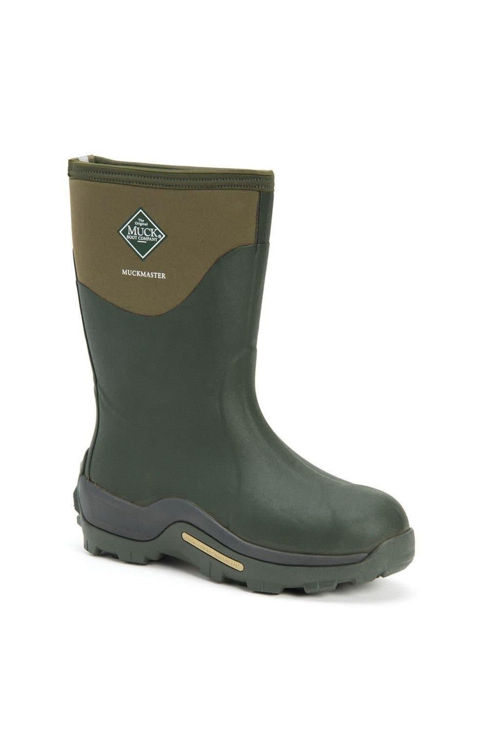 Muck Boots Muck Boots Men's 'Muckmaster Mid' Wellingtons in Green