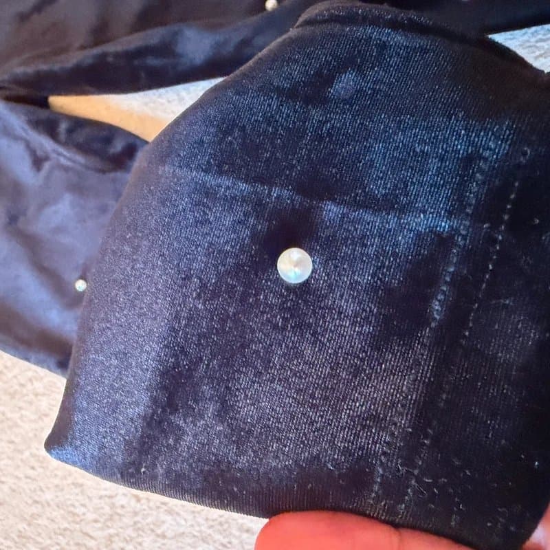 ASOS ASOS luxe trouser velvet