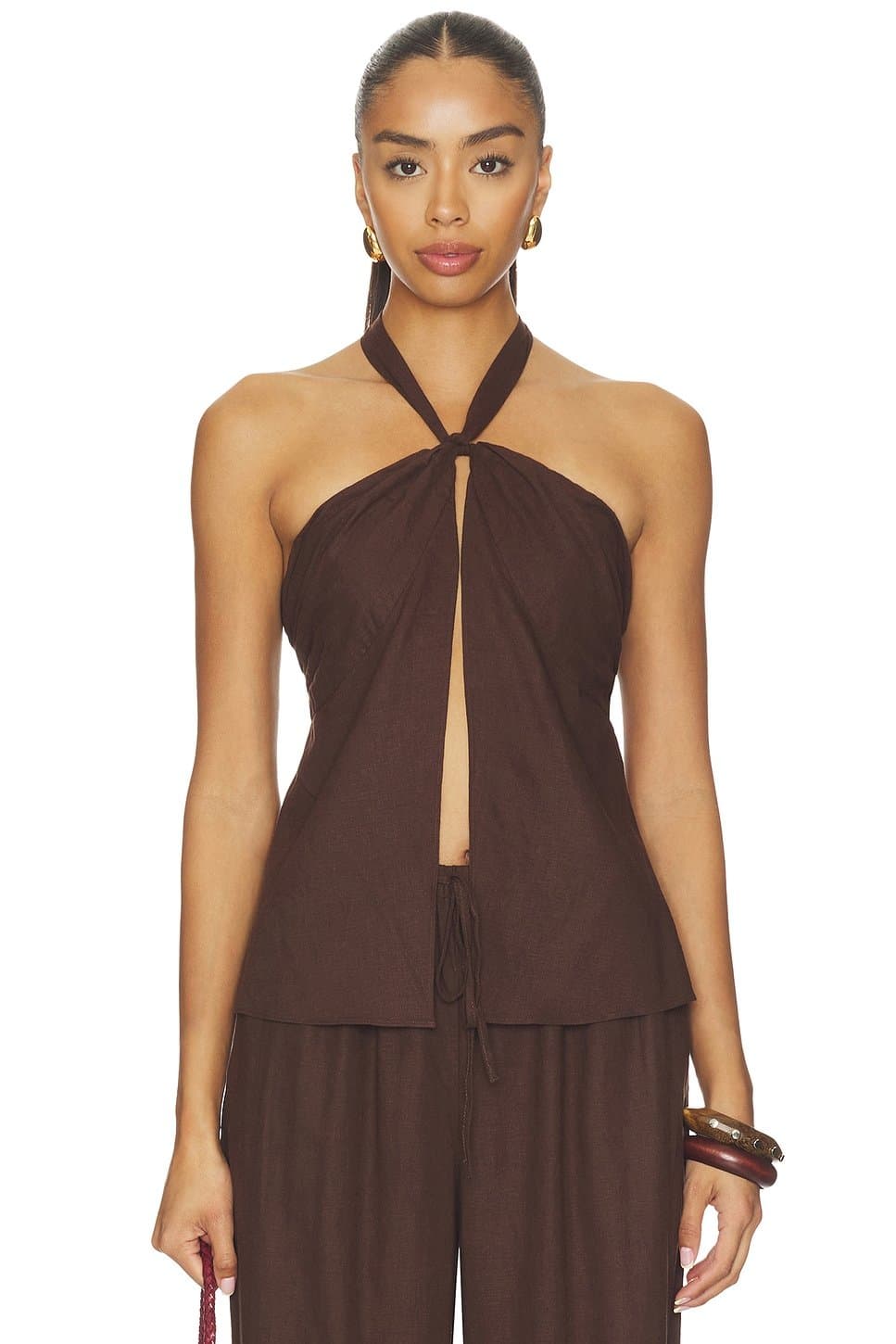 revolve Kai Linen Top