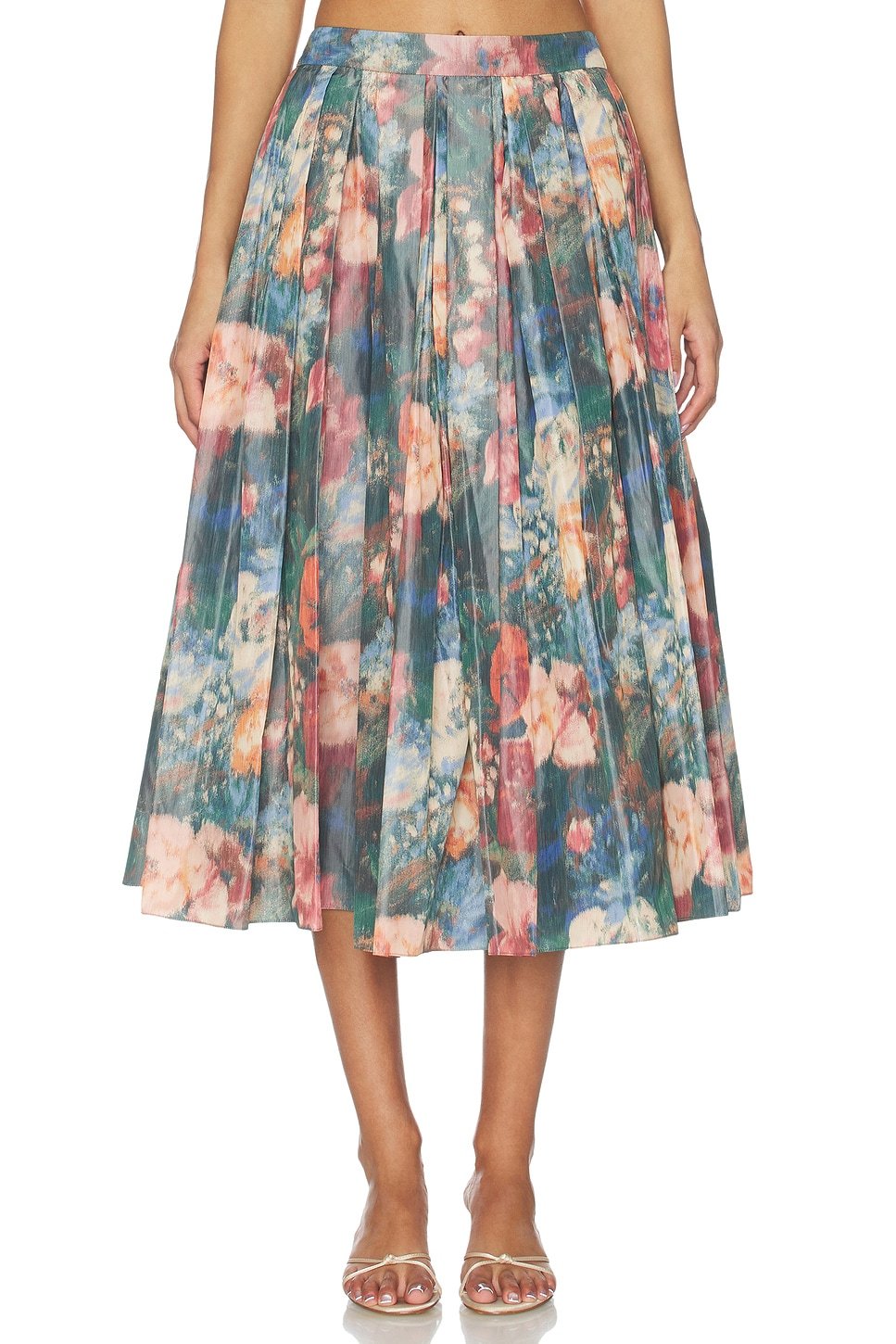 revolve Pleated Skirt - 1