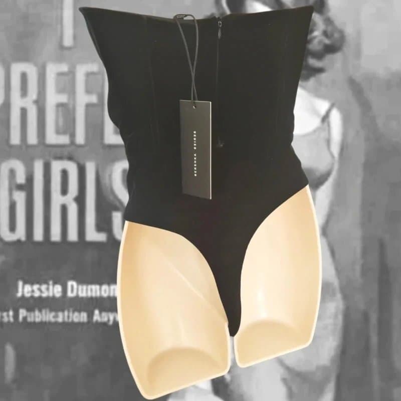 Bershka Velvet thong bodice body festival minimalist beachwear