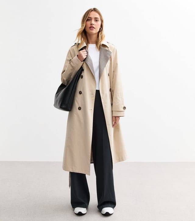 New Look Women's Navy Wide Leg Jersey Tailored Trousers New Look - 3