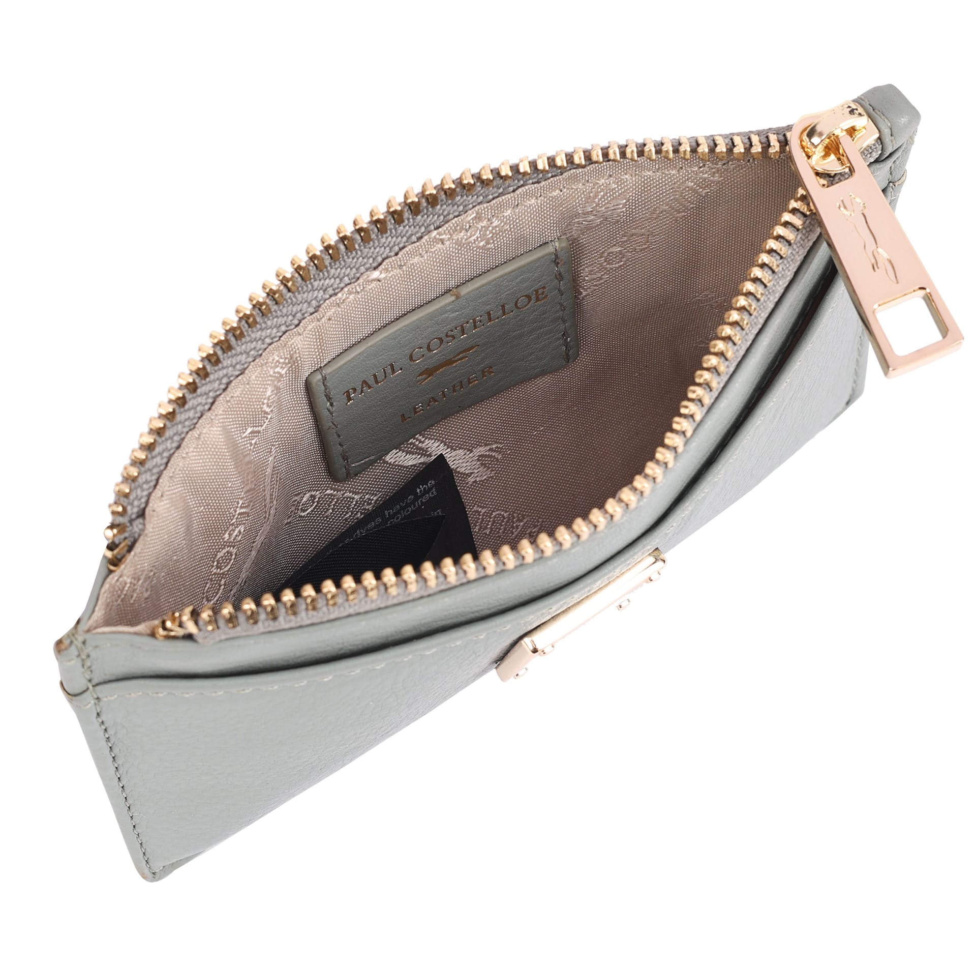 Paul Costelloe Paul Costelloe Women's Gorizia Card Holder in Light Grey - 4