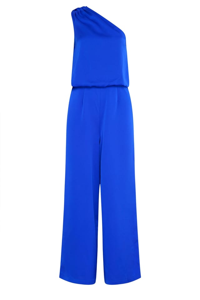 Star By Julien Macdonald Star by Julien Macdonald Women's Tie Neck Jumpsuit in Cobalt - 2