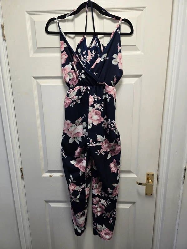 yujun Yujun Fashion Women Summer V neck Floral Print, play suit