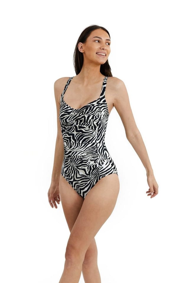 Panos Emporio Panos Emporio Women's Zebra Potenza Swimsuit - 2