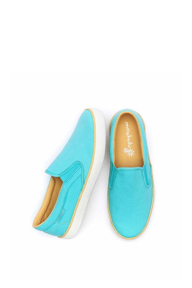Moshulu Moshulu Women's 'Dundee' Slip-on Pumps in Bright Blue - 2