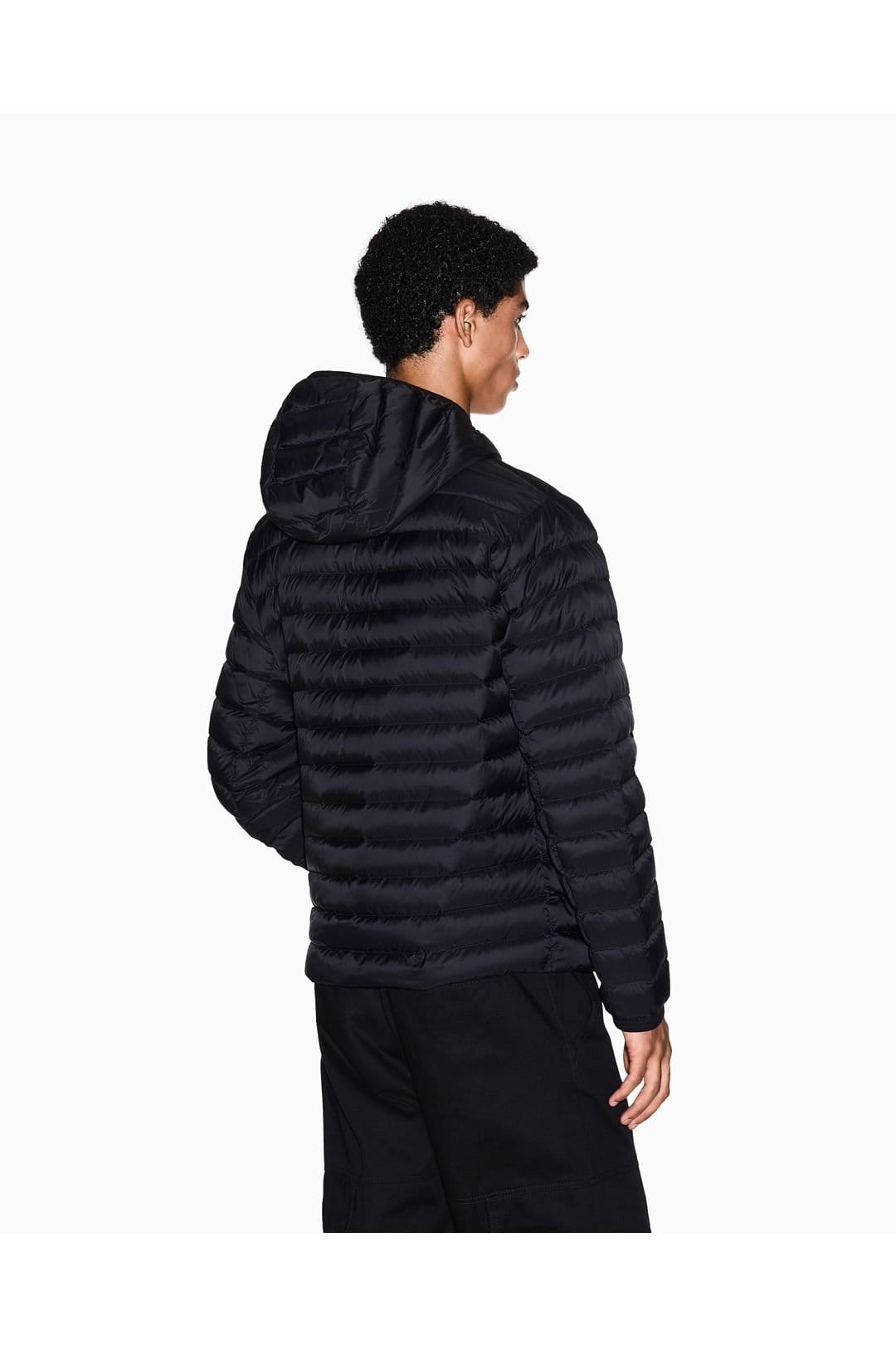 Armani Exchange Armani Exchange Men's Milano - New York Puffer Jacket Black - 4