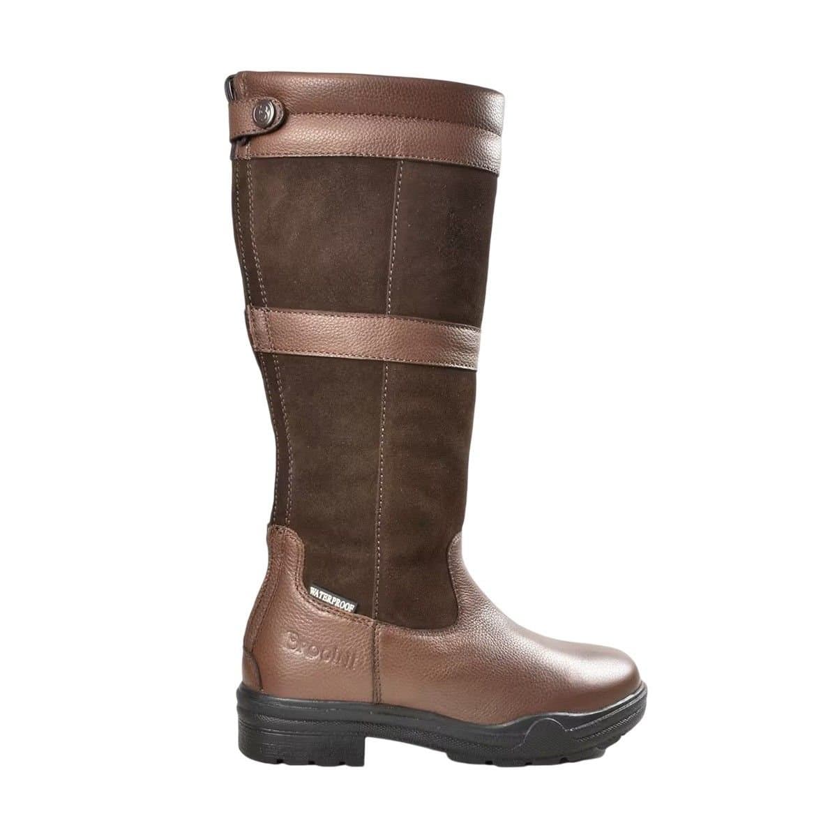 Brogini Brogini Women's Hollingworth Leather Country Boots in Brown