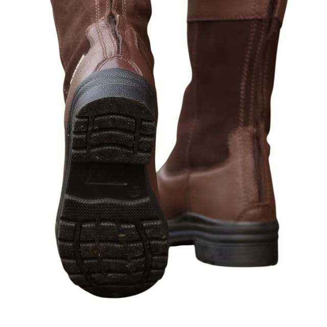 Brogini Brogini Women's Hollingworth Leather Country Boots in Brown - 2