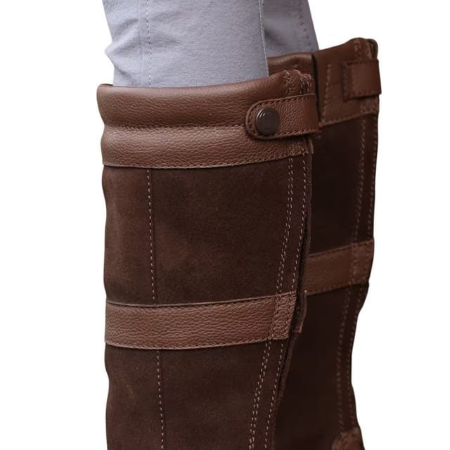 Brogini Brogini Women's Hollingworth Leather Country Boots in Brown - 3