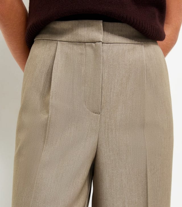 New Look Women's Petite Stone Tailored Wide Leg Trousers New Look - 3