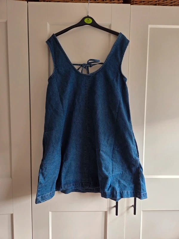 ASOS Design Blue Denim Mini Dress