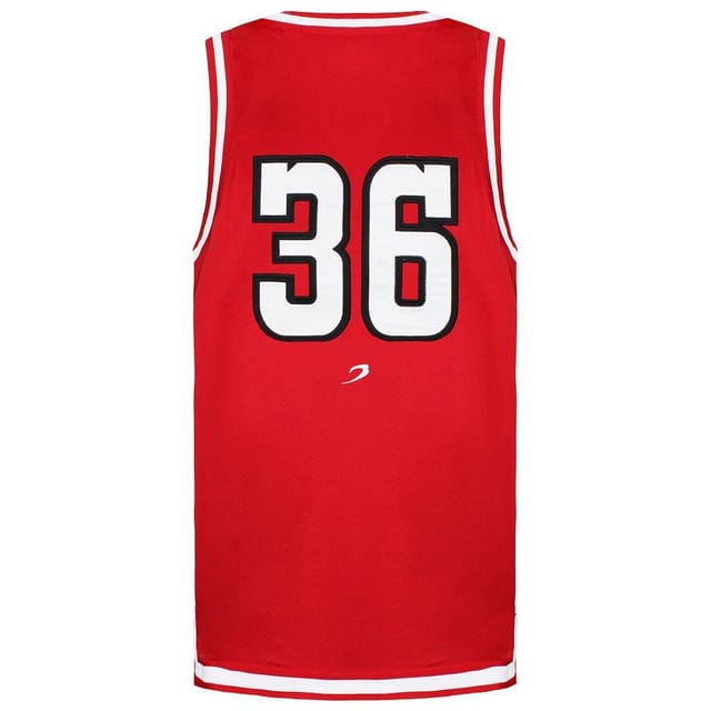 BoxRaw BoxRaw Men's Round Neck Sleeveless Red Tank Top - 2
