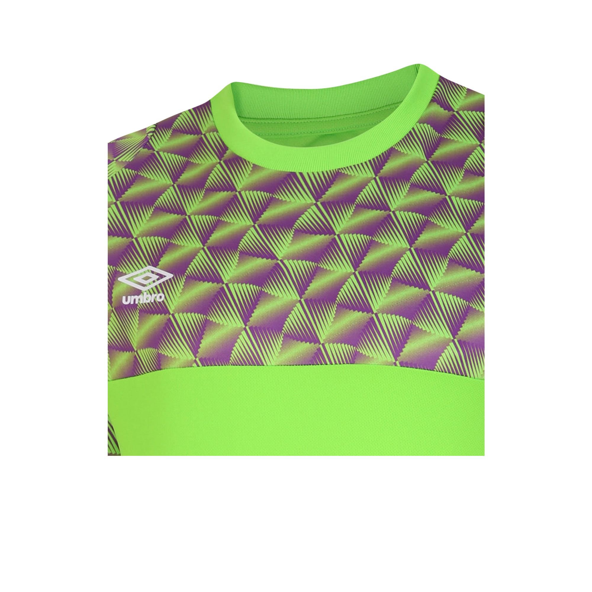 Umbro Umbro Men's Flux Long-Sleeved Goalkeeper Jersey in Bright Green - 3
