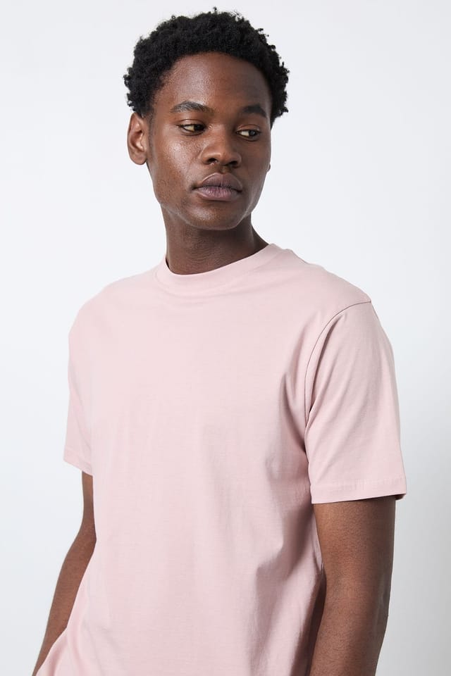 Burton Burton Men's Pink Crew Neck T-Shirt - 2