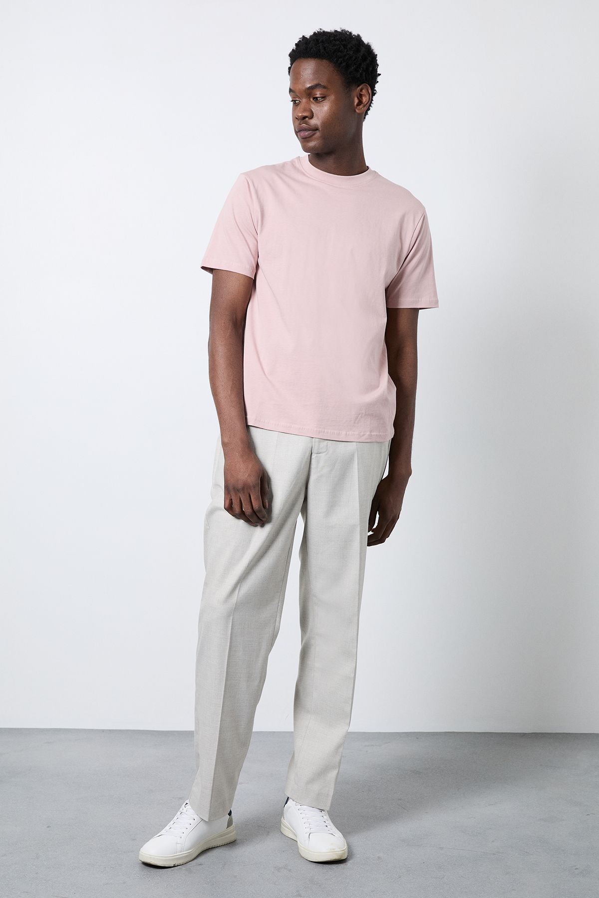 Burton Burton Men's Pink Crew Neck T-Shirt - 4