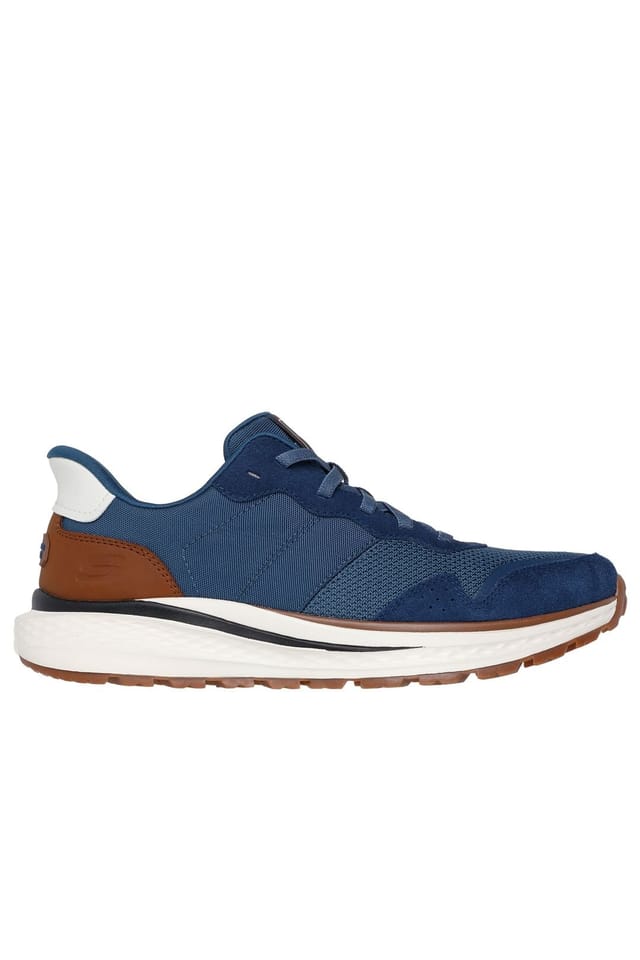 Skechers Skechers Men's SLADE ULTRA MERCER Bungee Lace Slip-Ins Sneaker Blue - 3