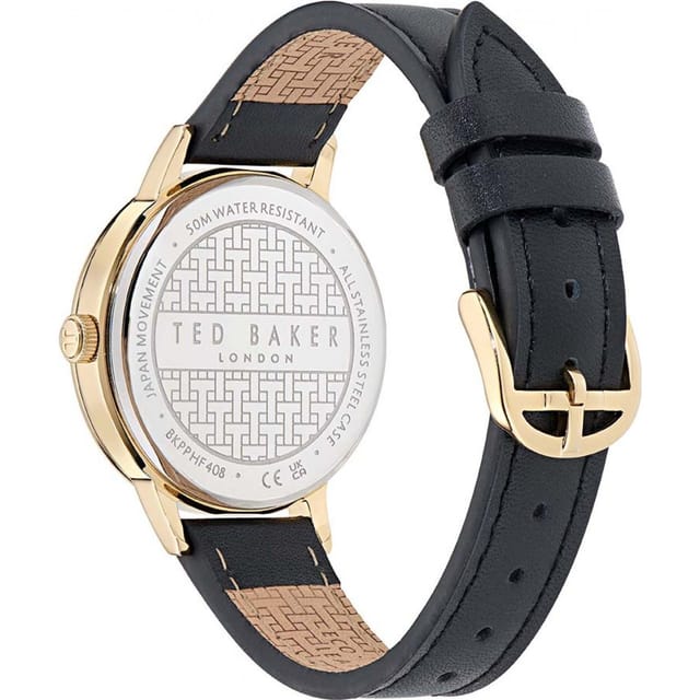 Ted Baker Ted Baker Women's BKPPHF408 Fashion 36mm Quartz Watch in Black - 2