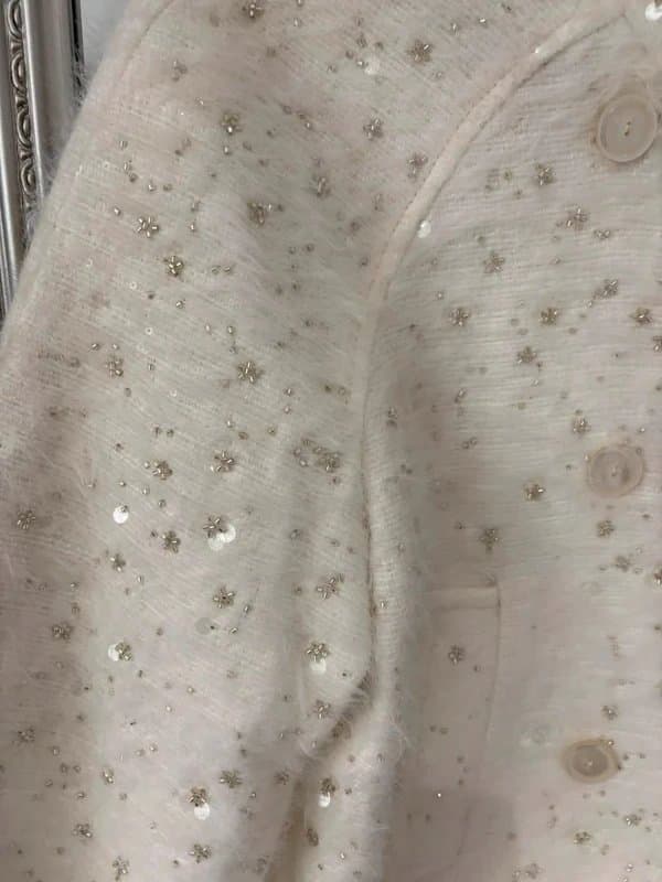 Zara Zara sequin coat / jacket medium