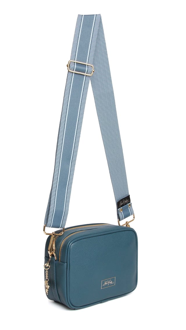 ALICE WHEELER LONDON ALICE WHEELER LONDON Women's Soho Crossbody Bag in Teal - 3
