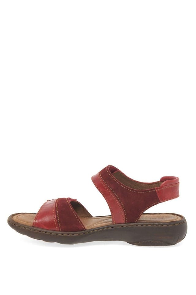 Josef Seibel Josef Seibel Women's 'Debra 19' Leather Sandals in Red - 2