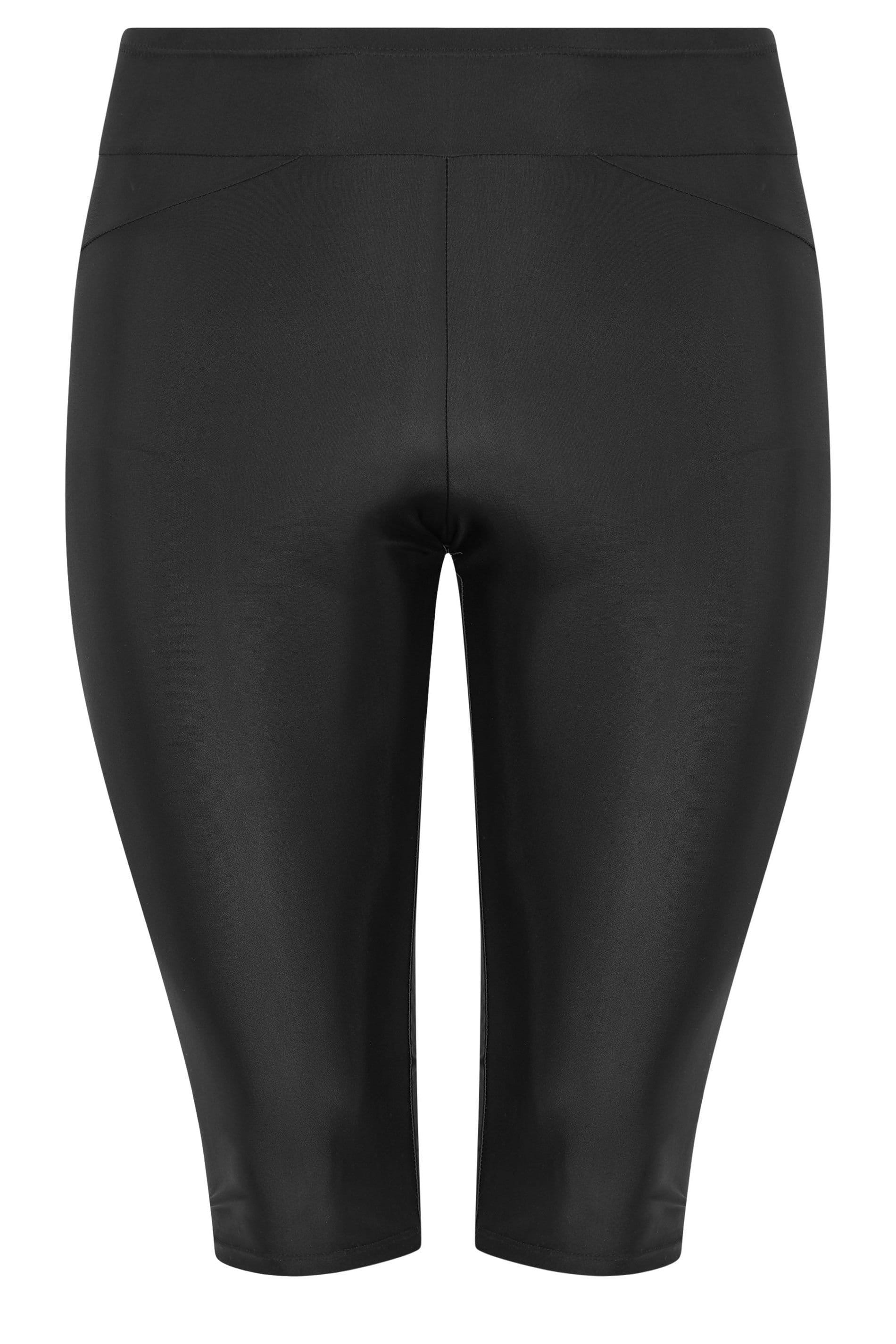 Yours Yours Women's 2 Pack Long Swim Shorts in Black - 4