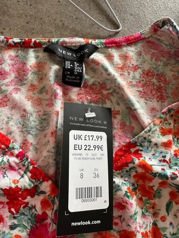 New Look New Look patterned top