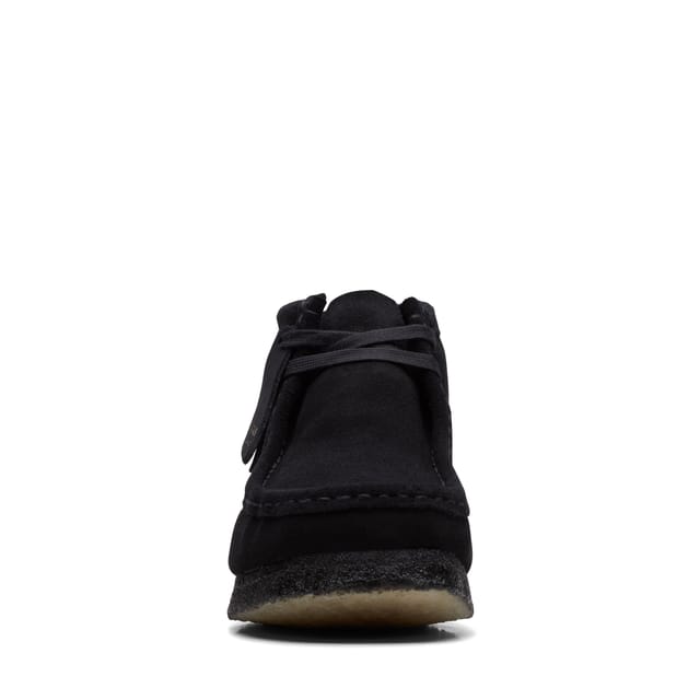 Clarks Clarks Men's Wallabee Boot Black Suede Ankle Boots, Wallabee, Lace Up - 3