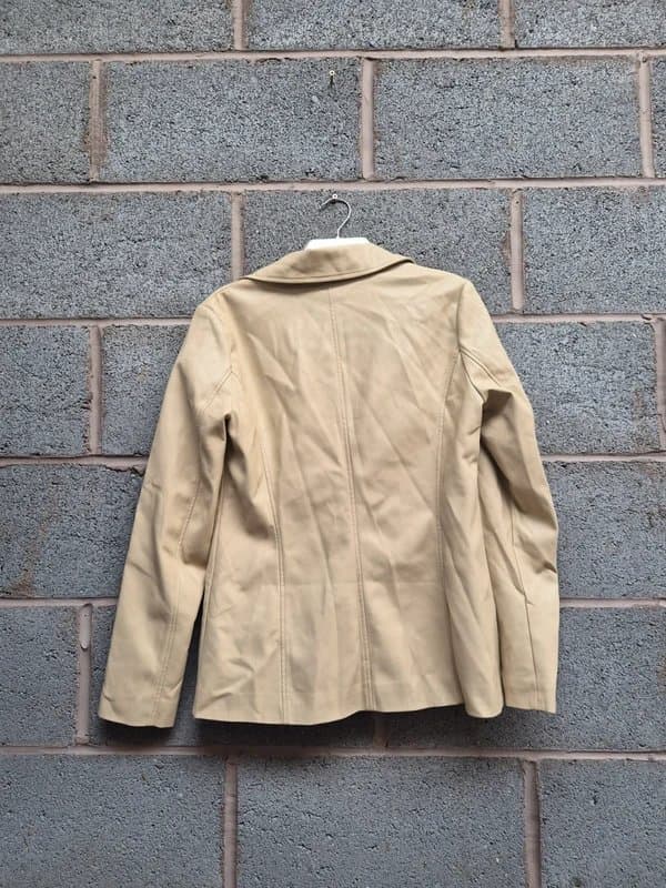 Topshop O106CS) TopShop, Size 10, Beige, Blazer