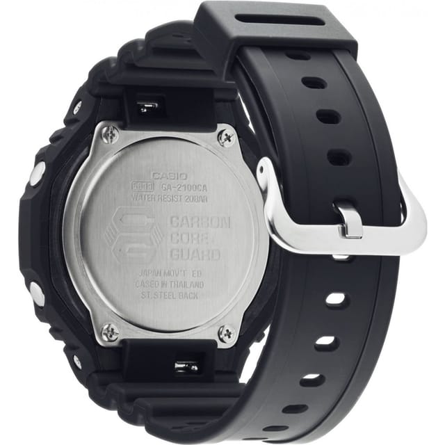 Casio Casio Men's GA-2100-1A2ER G-Shock 45mm Quartz Watch in Black - 3