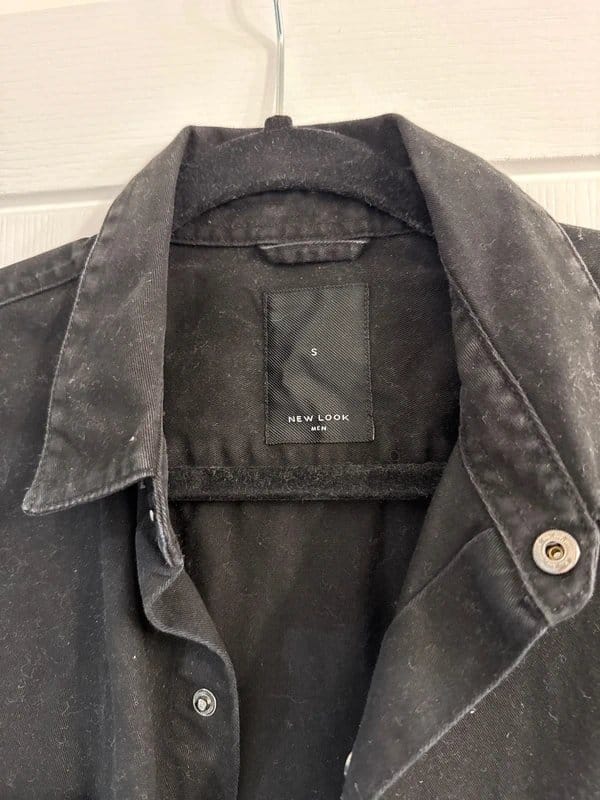 New Look Black Cotton Overshirt