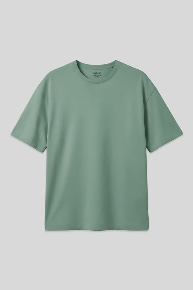 Tommy Life Tommy Life Men's Cotton Blend T-shirt in Mint - 3