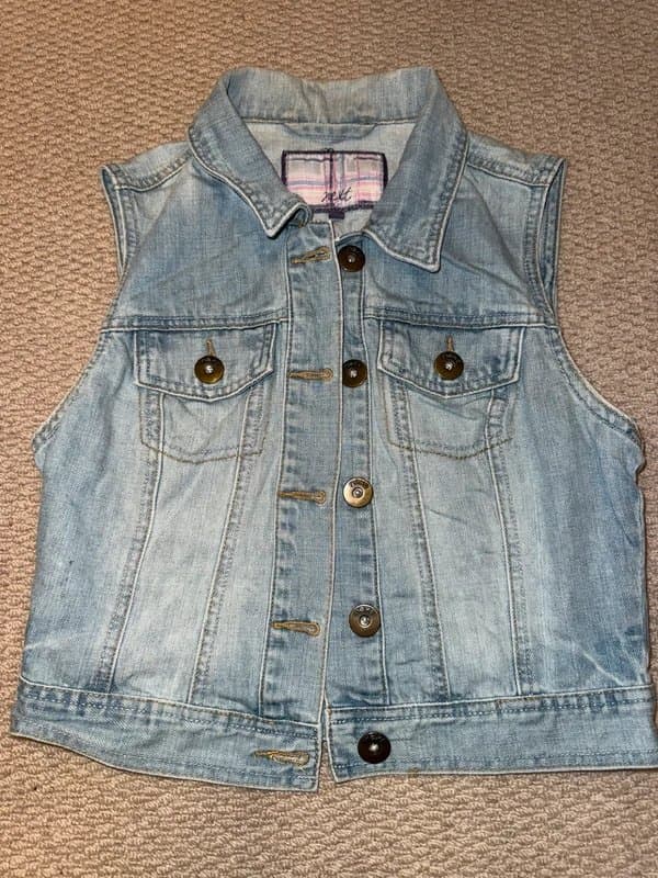 Next Next light-wash denim vest - size 10