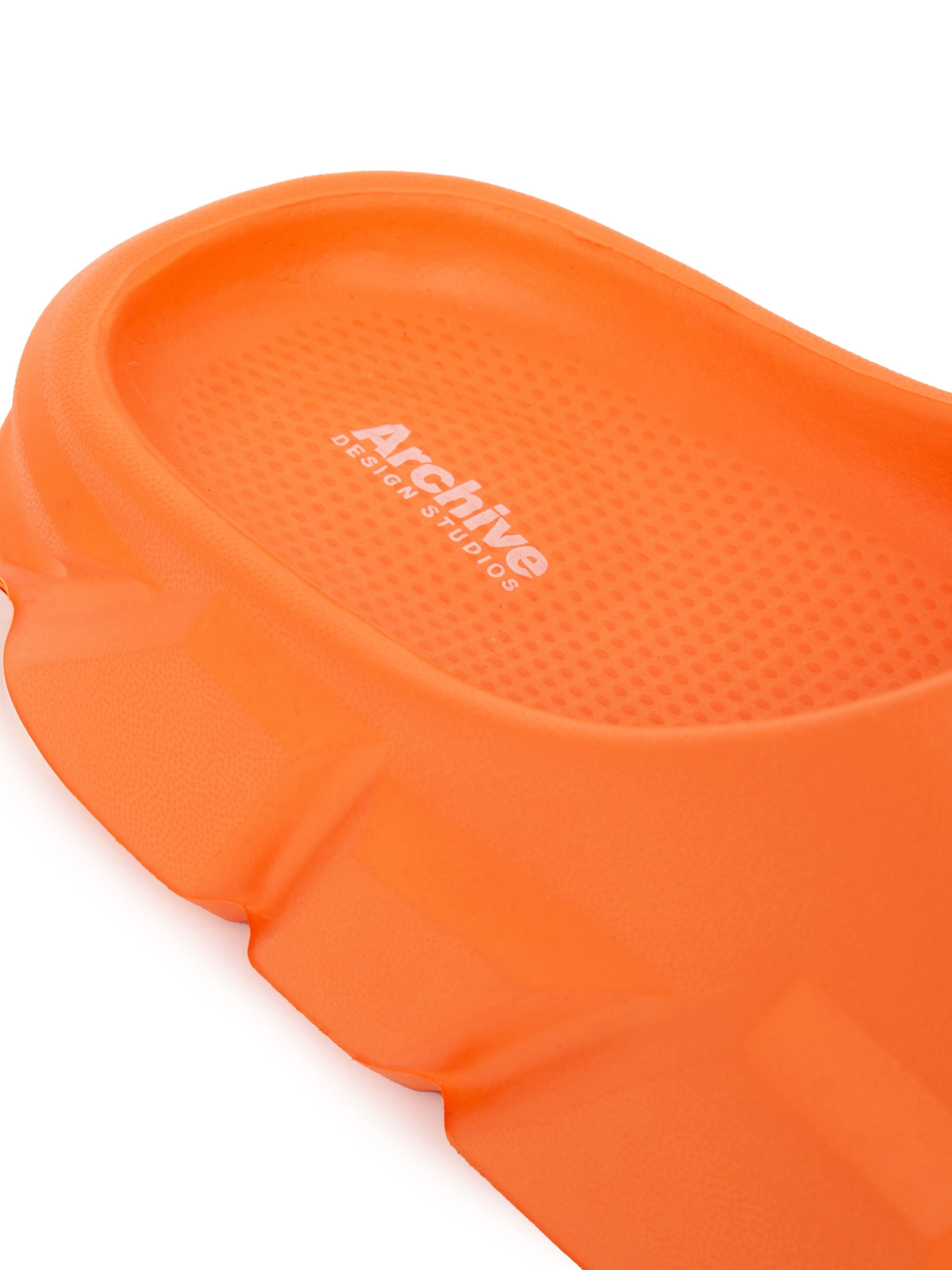 Archive Design Studio Archive Design Studio Men's Hexo Sandal in Orange - 4