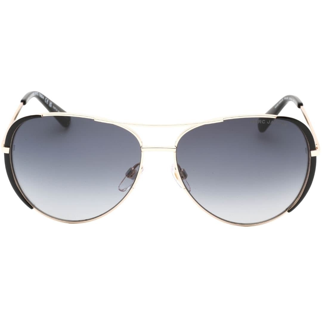 Marc Jacobs Marc Jacobs Women's Dark Grey SF Lensed Gold Sunglass