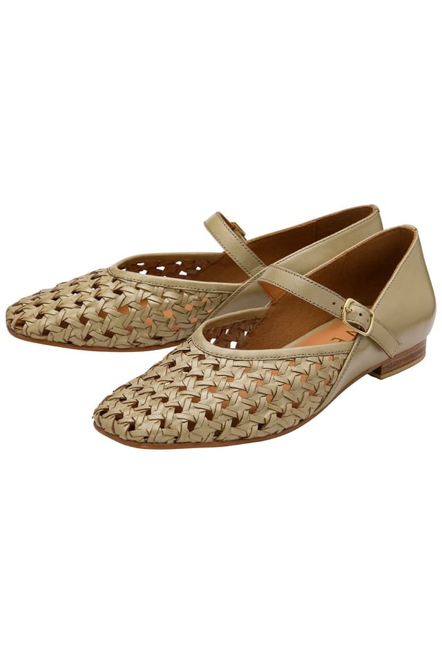 Ravel Ravel Women's Gold Leather 'Ordley' Mary-Jane Shoes - 2