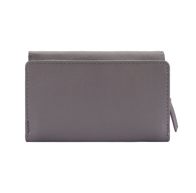 Paul Costelloe Paul Costelloe Women's Torri Leather Purse in Grey - 3
