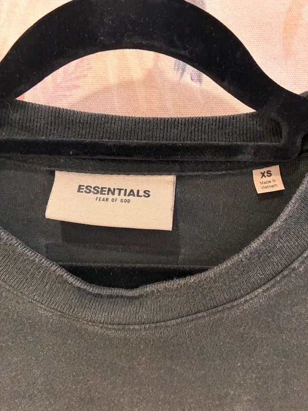 Fear of God Fear Of God Essentials oversized t-shirt bundle size XS