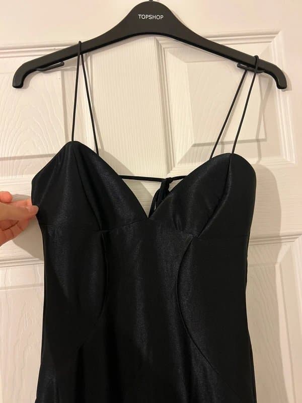 ASOS ASOS black silk dress