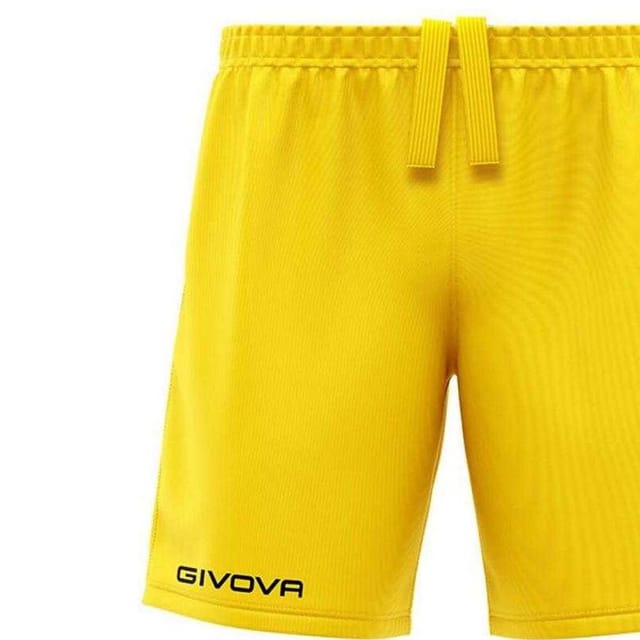 Givova Givova Men's Capo Football Shorts in Yellow - 2