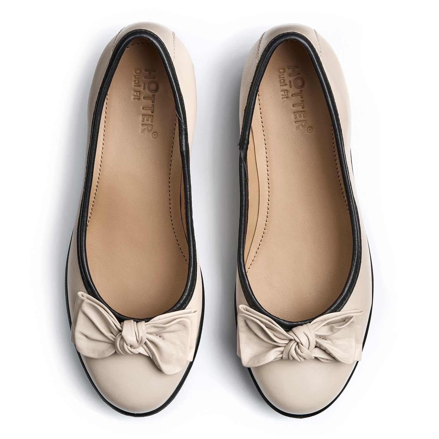 Hotter Hotter Women's 'Jade' Wedge Pumps in Light Sand - 4