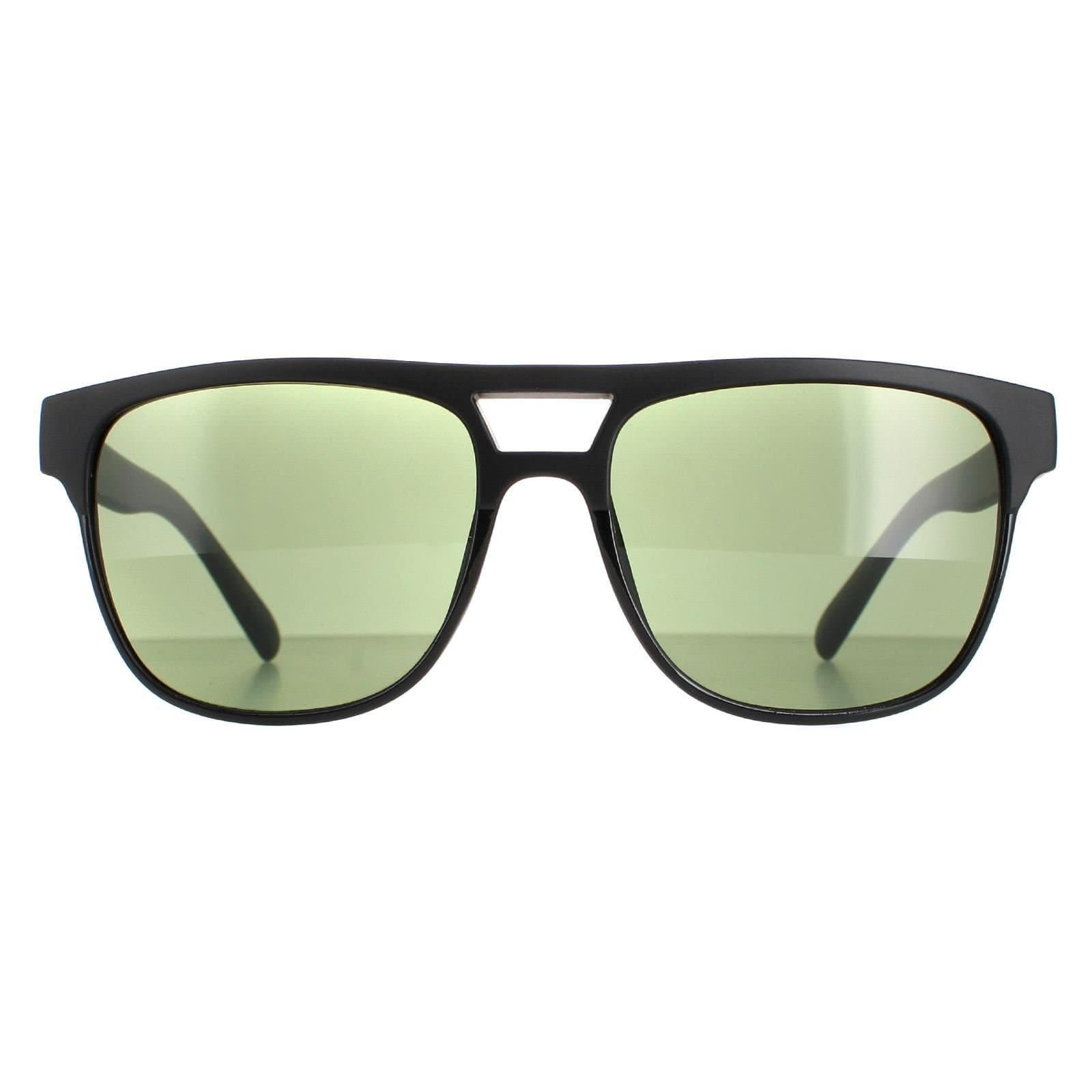 Calvin Klein CALVIN KLEIN Men's Round Matte Black Solid Green G15 CK20523S