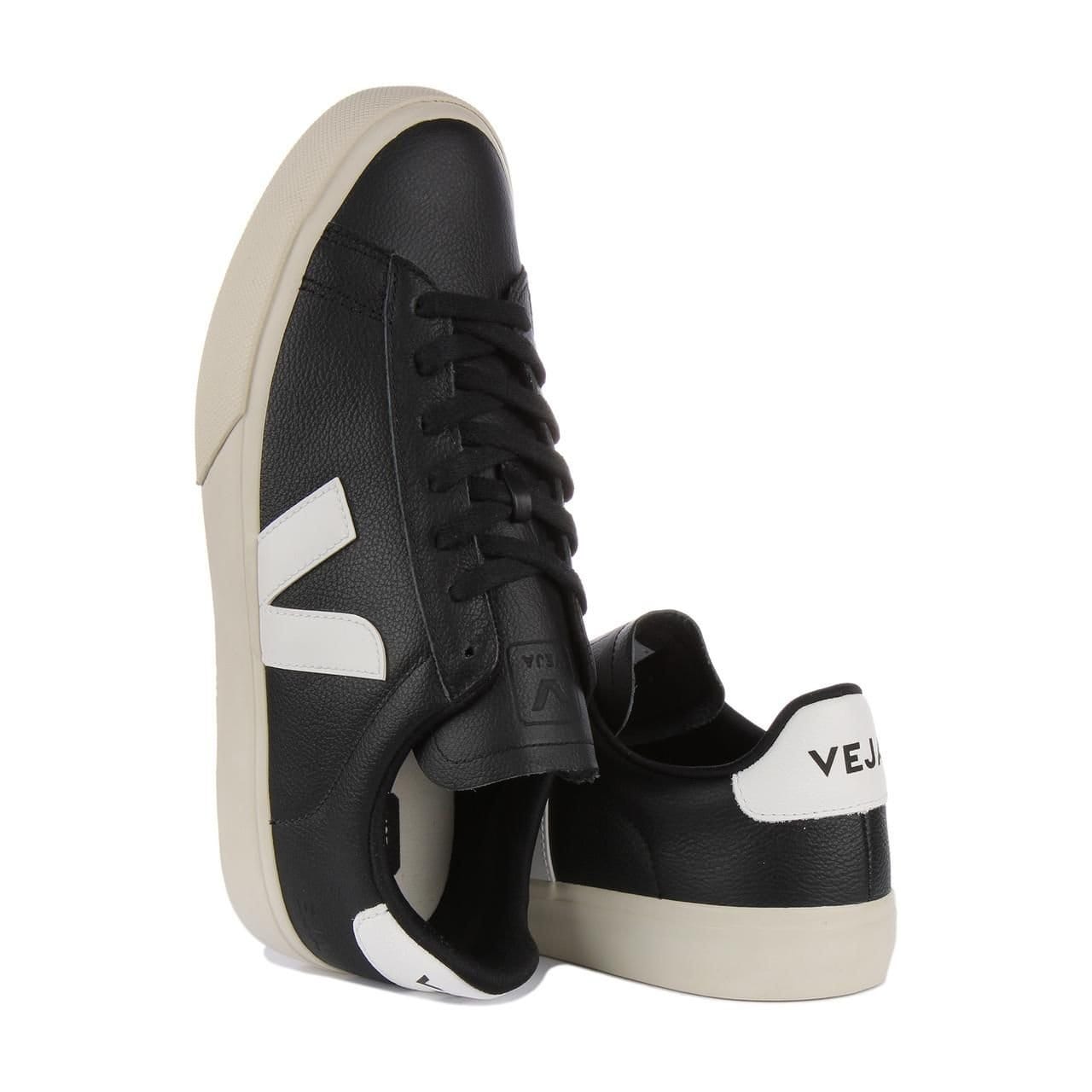 Veja Veja Men's 'Campo Chromefre' Leather Trainers - 4
