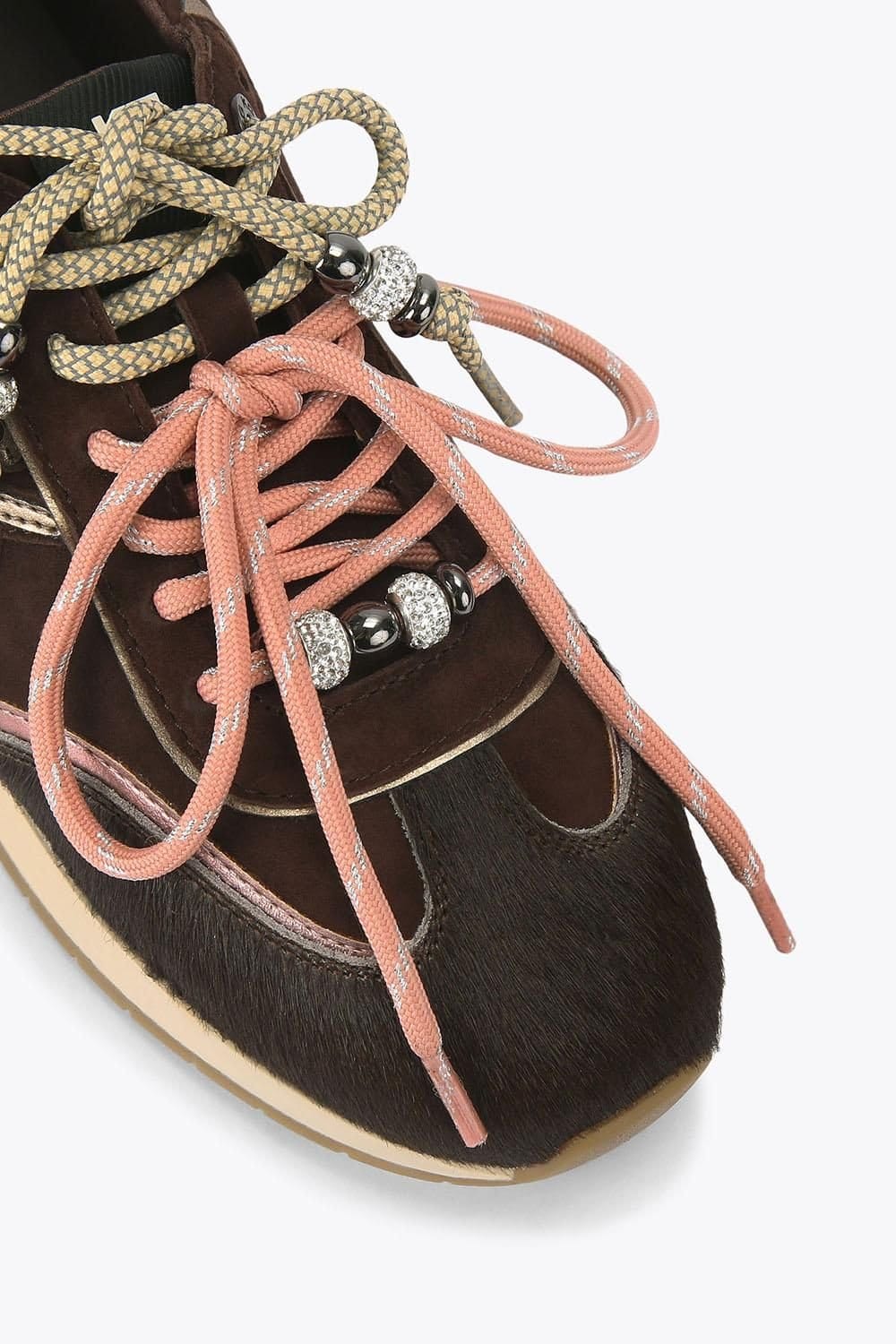 KG Kurt Geiger KG Kurt Geiger Women's 'Lala' Suede Trainers in Brown - 4