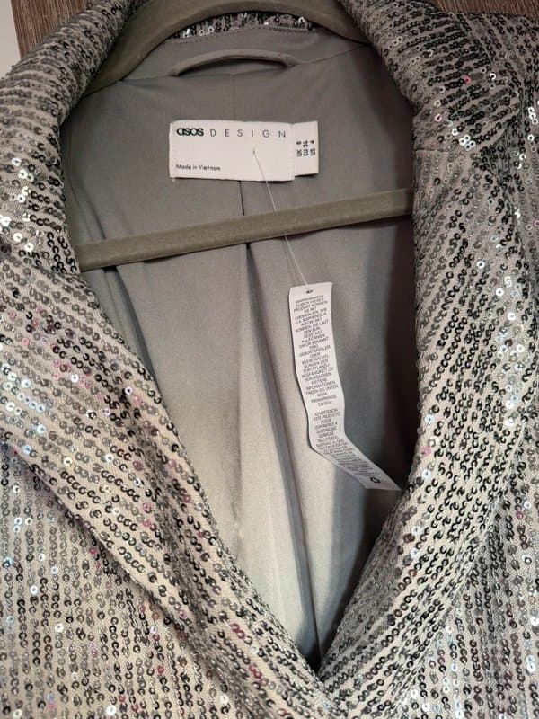 ASOS ASOS sequin blazer size 8
