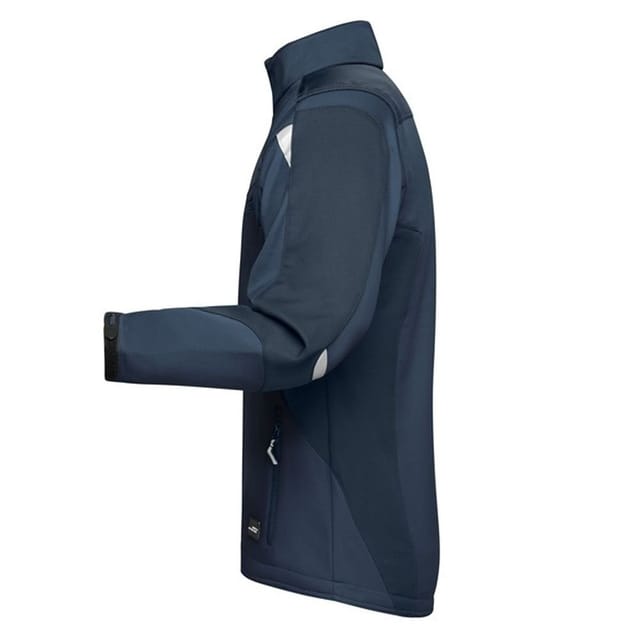 James and Nicholson James and Nicholson Men's Strong Soft Shell Jacket in Navy - 3