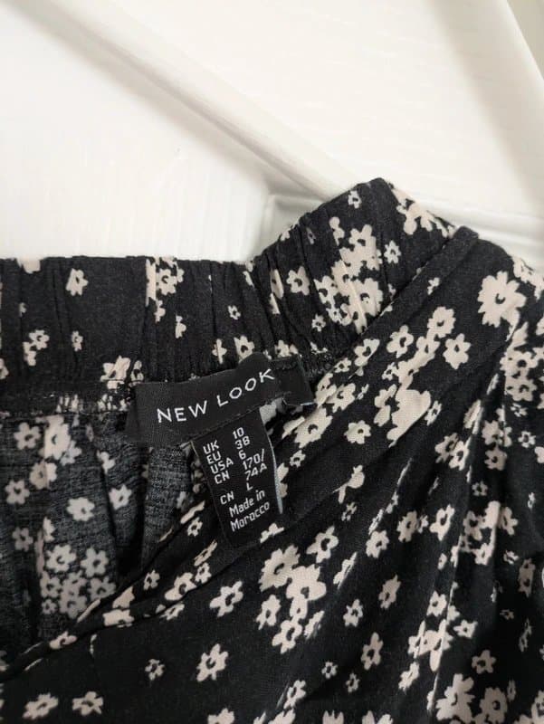 New Look Floral trousers
